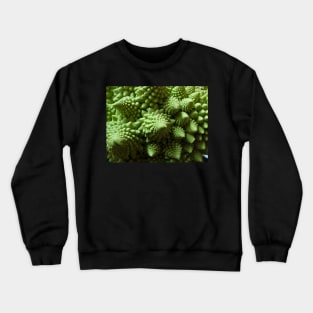 Green Romanesco cauliflower Crewneck Sweatshirt